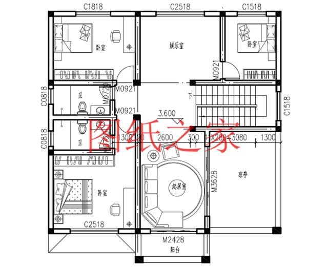 開間比較小可以試試這么建房，分享4套功能齊全的二層別墅設(shè)計(jì)