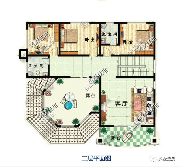 兩款性價比超高的二層農(nóng)村自建房，美觀大氣，室內(nèi)布局實用，選一棟養(yǎng)老吧！