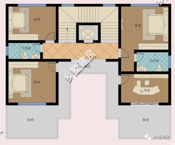 兩款新中式農(nóng)村別墅設(shè)計圖，喜歡就收藏留著用吧！