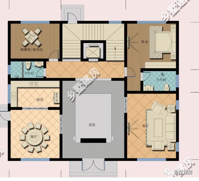 兩款新中式農(nóng)村別墅設(shè)計圖，喜歡就收藏留著用吧！