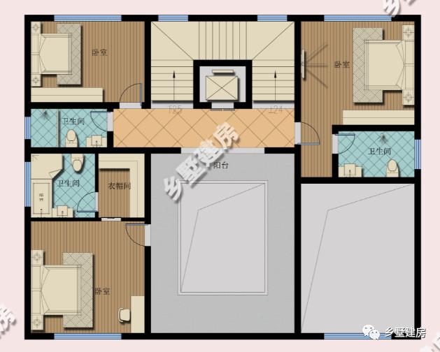 兩款新中式農(nóng)村別墅設(shè)計圖，喜歡就收藏留著用吧！