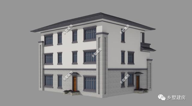 兩款新中式農(nóng)村別墅設(shè)計圖，喜歡就收藏留著用吧！