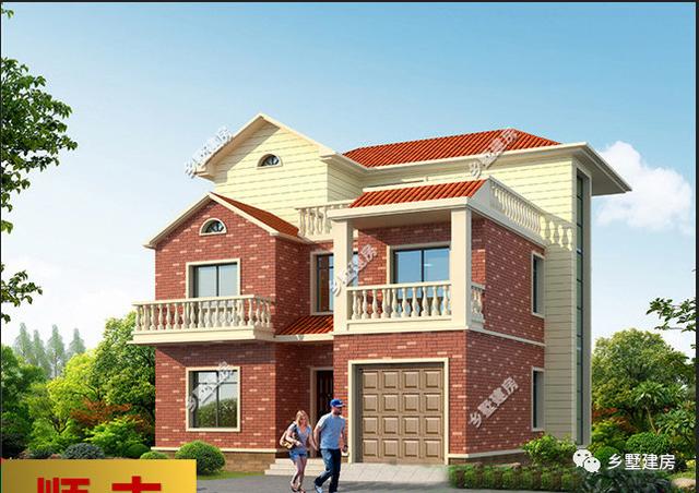 三款帶露臺(tái)的農(nóng)村別墅設(shè)計(jì)圖，簡(jiǎn)單實(shí)用，在農(nóng)村建一棟倍有面子！