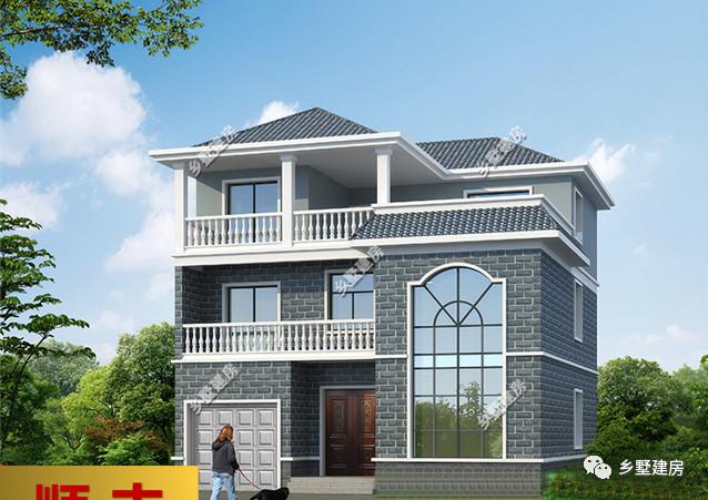 三款帶露臺(tái)的農(nóng)村別墅設(shè)計(jì)圖，簡(jiǎn)單實(shí)用，在農(nóng)村建一棟倍有面子！