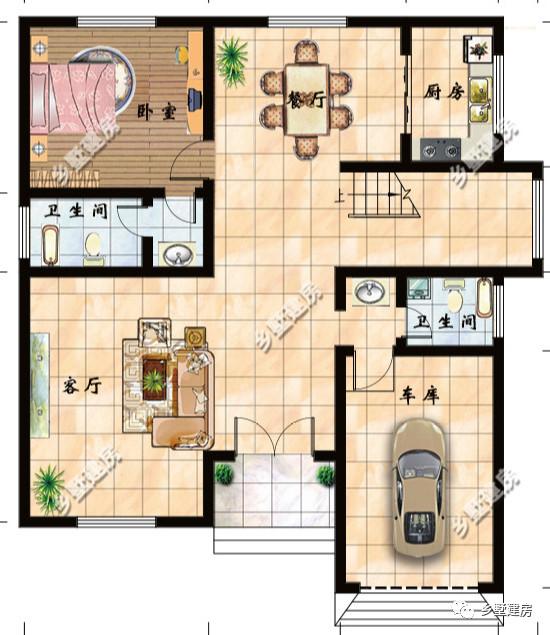 三款帶露臺(tái)的農(nóng)村別墅設(shè)計(jì)圖，簡(jiǎn)單實(shí)用，在農(nóng)村建一棟倍有面子！