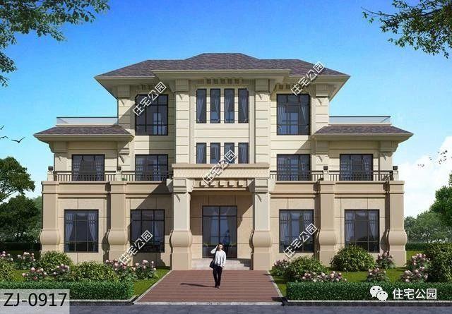 經(jīng)典歐式別墅設(shè)計(jì)圖，臥室足有12間，再也不怕沒(méi)地方住！