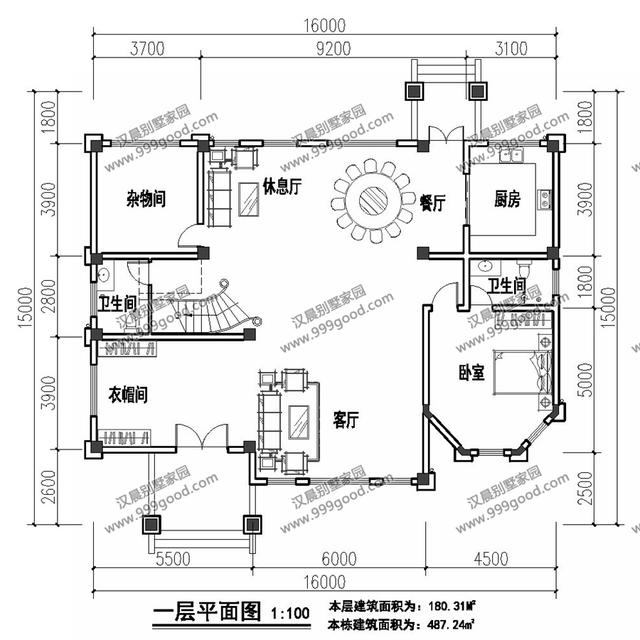 自建三層別墅設(shè)計(jì)圖，造價(jià)50萬(wàn)，實(shí)在太漂亮！