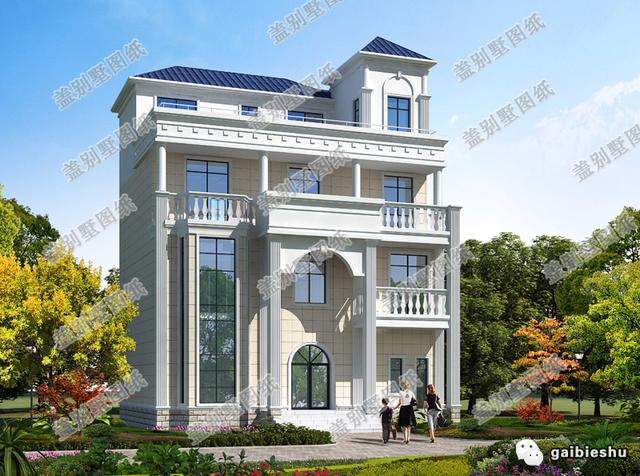 2款新出四層農(nóng)村自建別墅設(shè)計圖，造價40萬以內(nèi)。