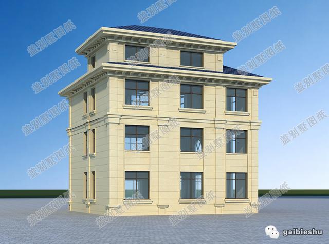 2款新出四層農(nóng)村自建別墅設(shè)計圖，造價40萬以內(nèi)。