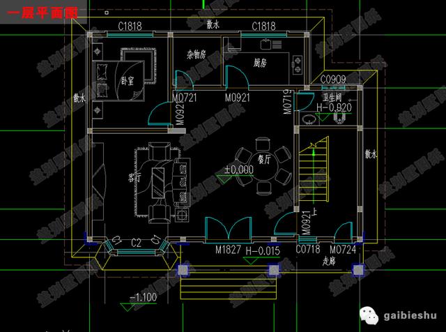 2款新出四層農(nóng)村自建別墅設(shè)計圖，造價40萬以內(nèi)。