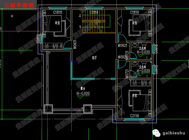 2款新出四層農(nóng)村自建別墅設(shè)計圖，造價40萬以內(nèi)。