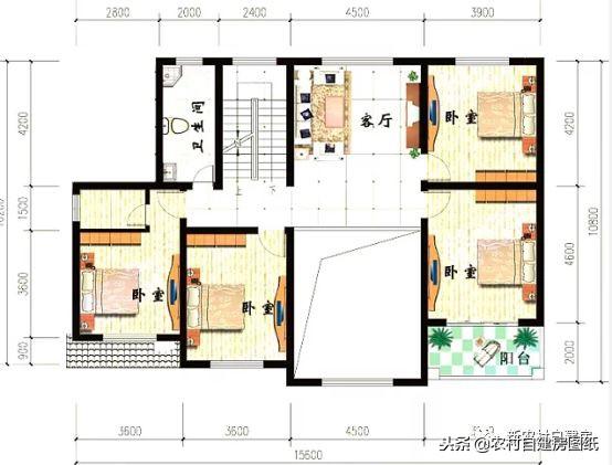 150平復(fù)式三層別墅設(shè)計(jì)圖，獨(dú)特設(shè)計(jì)讓您耳目一新。