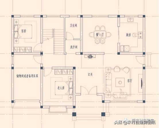 3款2層別墅設(shè)計圖助你抱得美人歸，過年相親不在沒底氣！