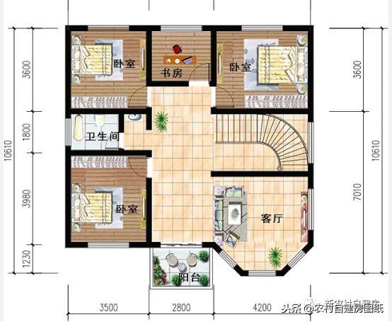 3款2層別墅設(shè)計圖助你抱得美人歸，過年相親不在沒底氣！