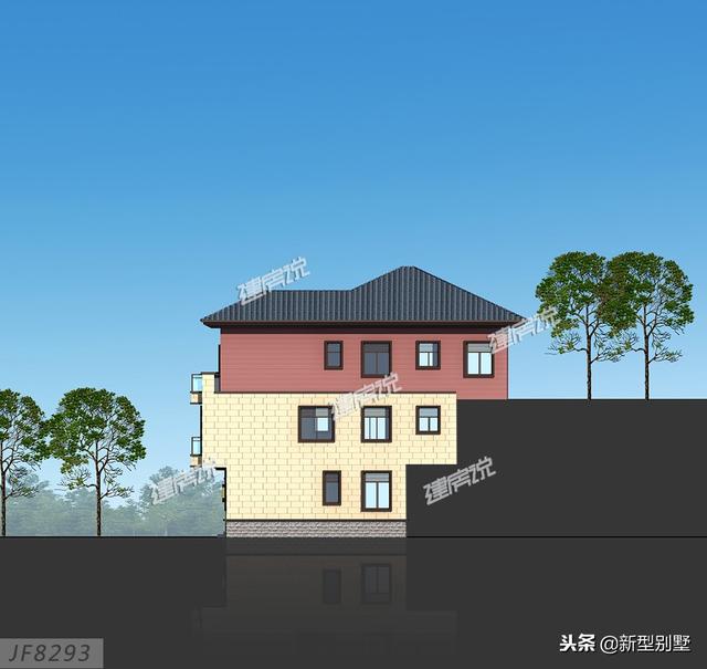 半山坡自建房，不會因為地形而影響美觀，真是長見識了