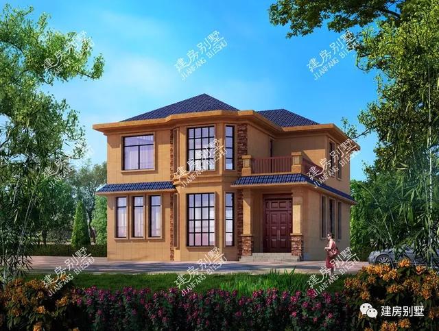 兩棟外觀相似的農(nóng)村自建房，這類戶型也是遍布全國了！