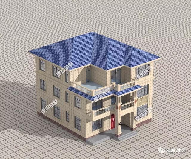 12×13.5米農(nóng)村自建房，老家父母的養(yǎng)老之所。