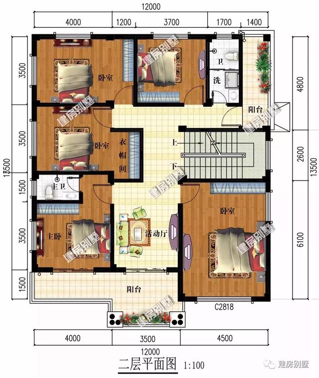 12×13.5米農(nóng)村自建房，老家父母的養(yǎng)老之所。