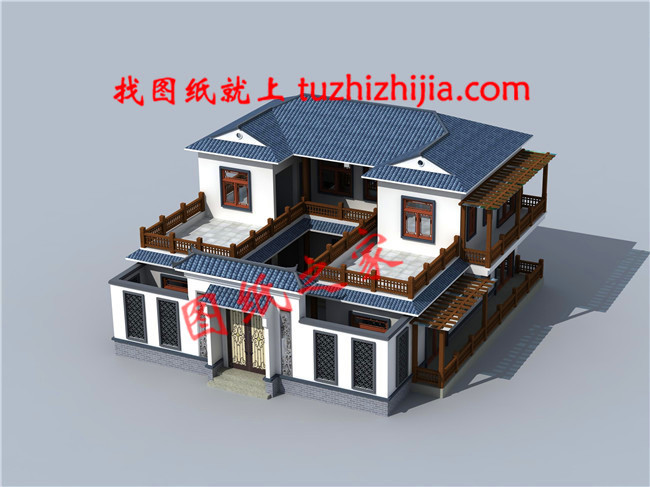 2024二層農(nóng)村新款別墅設(shè)計(jì)圖，建一棟就非常有面子