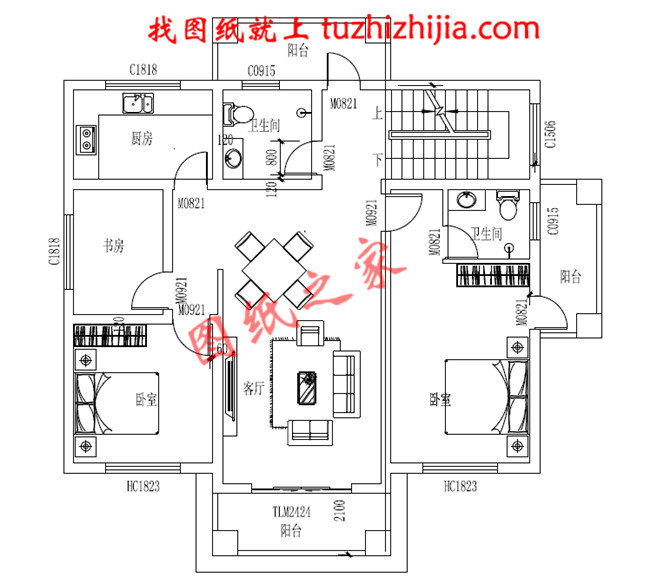 2024二層農(nóng)村新款別墅設(shè)計(jì)圖，建一棟就非常有面子
