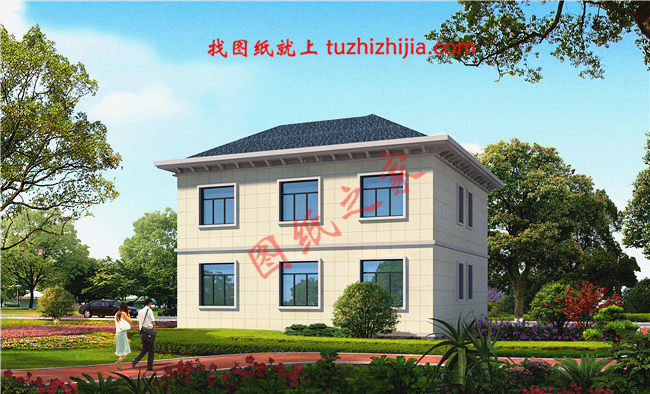 6套獨(dú)棟花園別墅設(shè)計(jì)圖，帶院子更宜居！