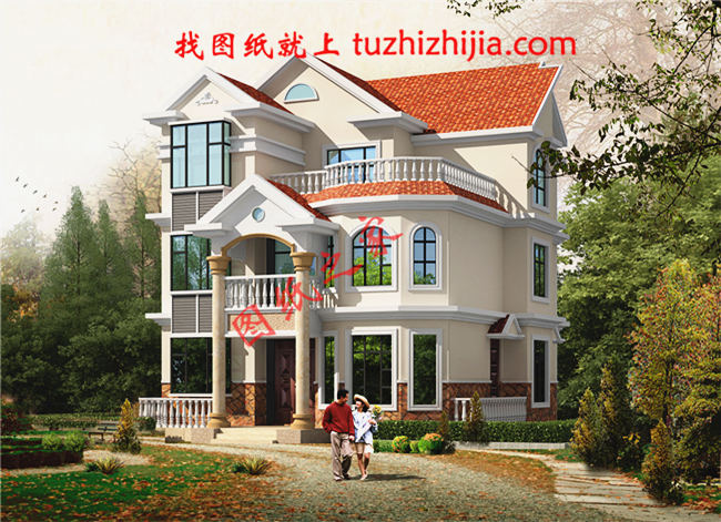 6套獨(dú)棟花園別墅設(shè)計(jì)圖，帶院子更宜居！