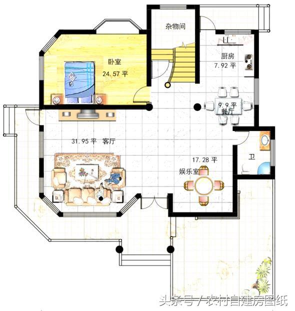 20萬到40萬的別墅設(shè)計(jì)圖，錢花的值，城里2套房都不換！