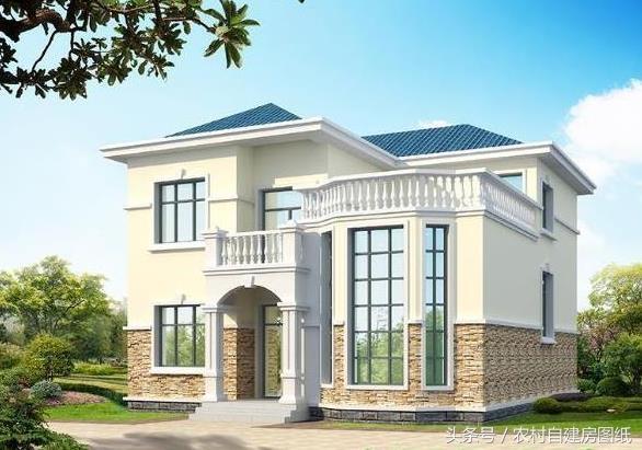 20萬到40萬的別墅設(shè)計(jì)圖，錢花的值，城里2套房都不換！