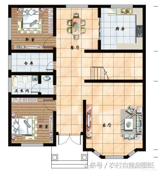 20萬到40萬的別墅設(shè)計(jì)圖，錢花的值，城里2套房都不換！