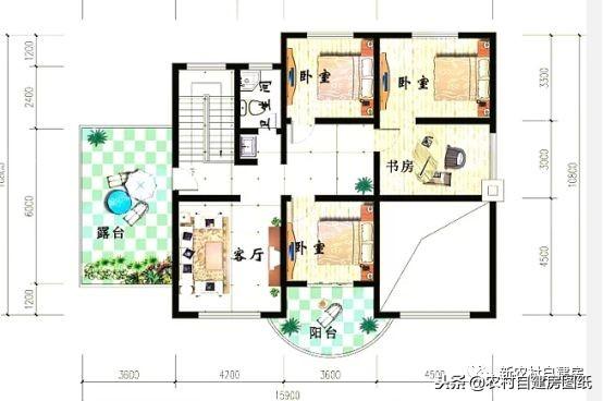 農村帶車庫別墅設計圖，才30萬，您還在等什么？