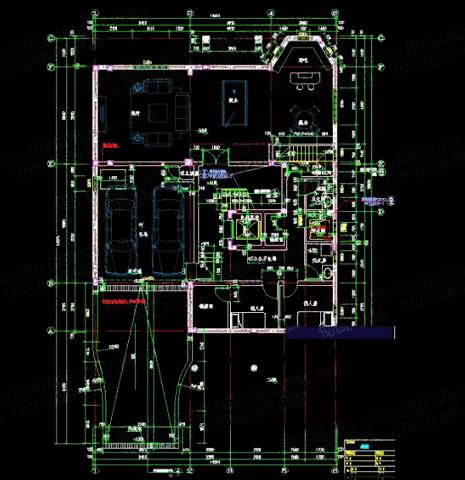 三層170平帶地下車庫別墅設(shè)計圖，戶型精美，外觀精美！