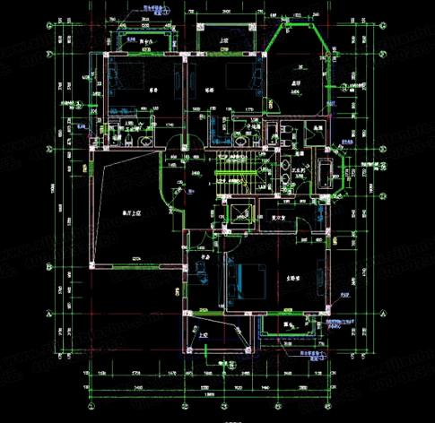 三層170平帶地下車庫別墅設(shè)計圖，戶型精美，外觀精美！