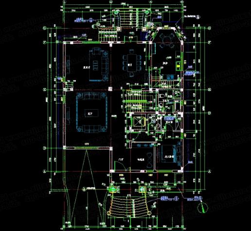 三層170平帶地下車庫別墅設(shè)計圖，戶型精美，外觀精美！