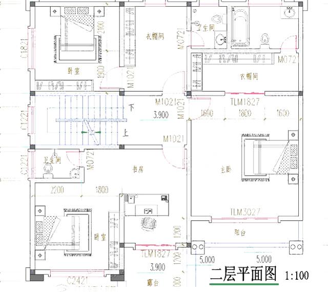 方正戶型別墅設(shè)計(jì)圖，12×12帶臥室套房，您值得選擇！