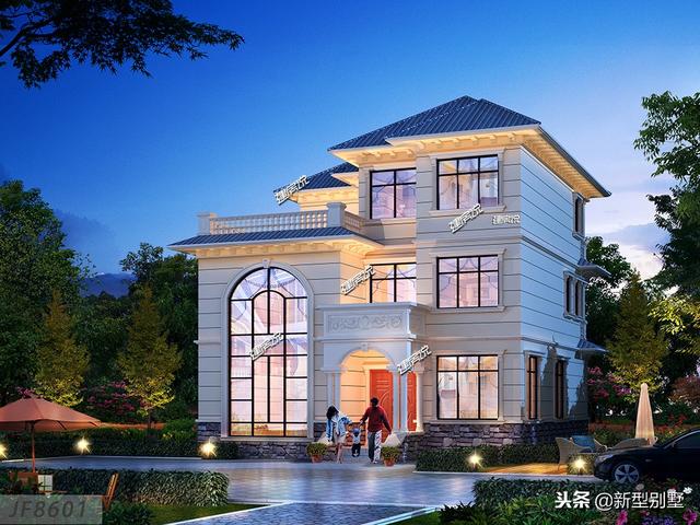 新款別墅設(shè)計(jì)圖，漂亮又實(shí)用，真好，我賺夠錢也要蓋一棟！