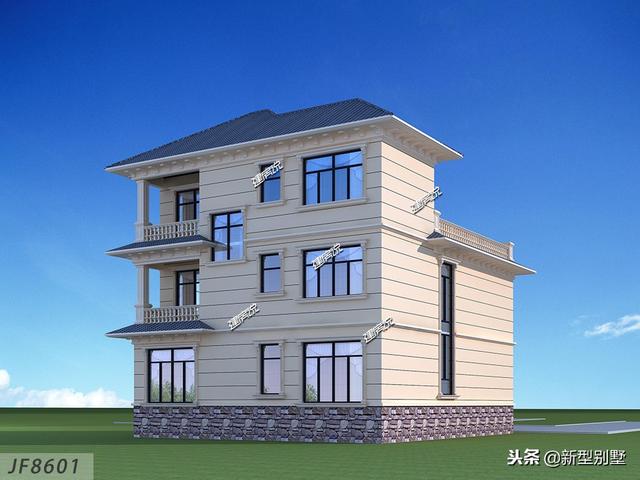 新款別墅設(shè)計(jì)圖，漂亮又實(shí)用，真好，我賺夠錢也要蓋一棟！