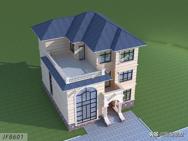 新款別墅設(shè)計(jì)圖，漂亮又實(shí)用，真好，我賺夠錢也要蓋一棟！