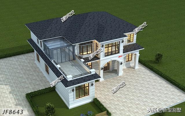 簡約又大氣的歐式風格別墅設(shè)計圖，真是美極了！