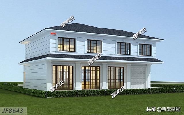 簡約又大氣的歐式風格別墅設(shè)計圖，真是美極了！