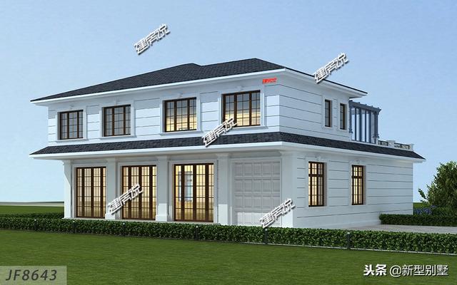 簡約又大氣的歐式風格別墅設(shè)計圖，真是美極了！