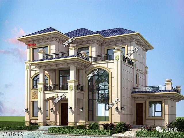 魅力四射的別墅設(shè)計(jì)圖，圖紙選的好，房子差不了！