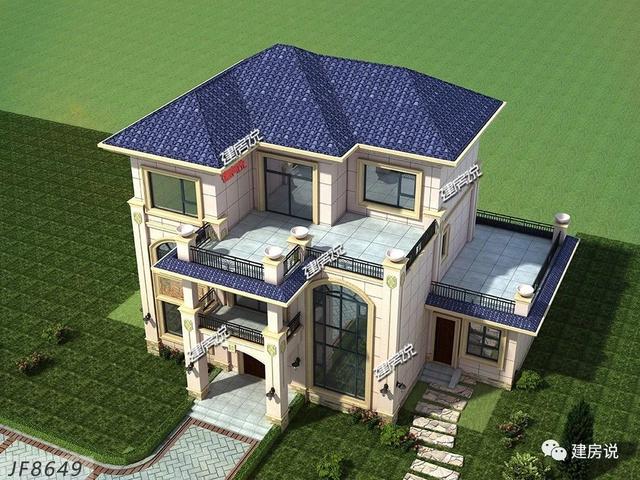 魅力四射的別墅設(shè)計(jì)圖，圖紙選的好，房子差不了！