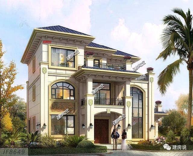 魅力四射的別墅設(shè)計(jì)圖，圖紙選的好，房子差不了！