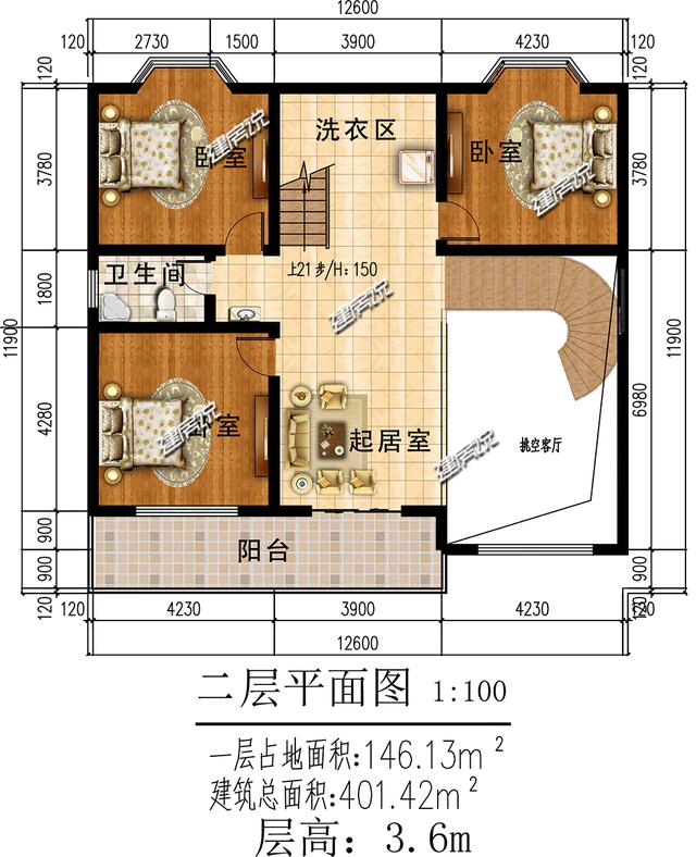 三層別墅設(shè)計(jì)圖，這魅力擋不住，看一眼就愛上它啦！