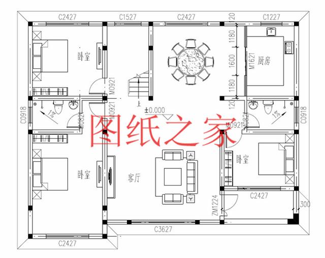 6套農(nóng)村二層別墅設(shè)計圖，160平米30萬，一起來看看吧！