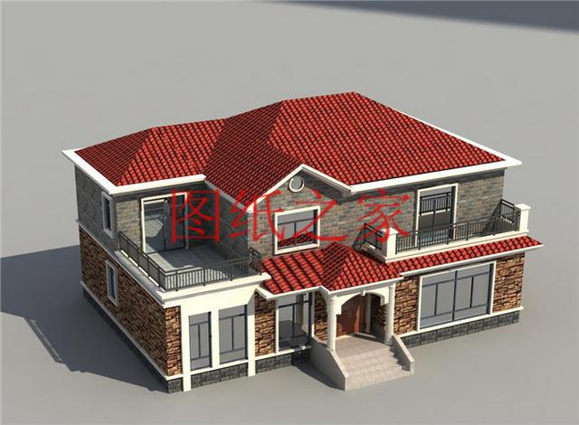 6套農(nóng)村二層別墅設(shè)計圖，160平米30萬，一起來看看吧！