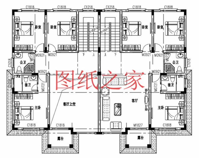 分享5套三層雙拼別墅設(shè)計(jì)圖，兄弟倆齊心協(xié)力建別墅！