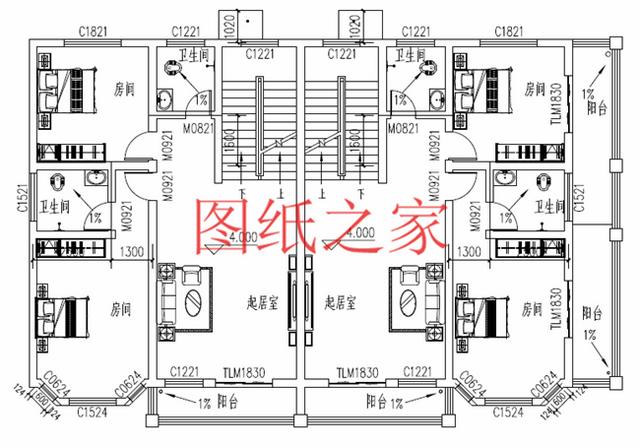 分享5套三層雙拼別墅設(shè)計(jì)圖，兄弟倆齊心協(xié)力建別墅！
