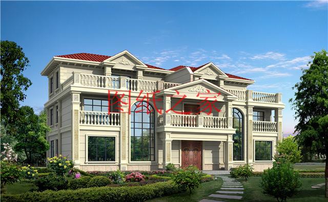 分享5套三層雙拼別墅設(shè)計(jì)圖，兄弟倆齊心協(xié)力建別墅！