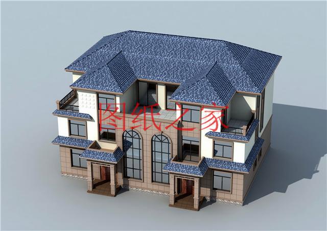 分享5套三層雙拼別墅設(shè)計(jì)圖，兄弟倆齊心協(xié)力建別墅！